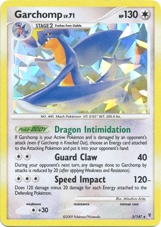Garchomp - 5/147 (Cracked Ice Holo) [PR - 005/147]