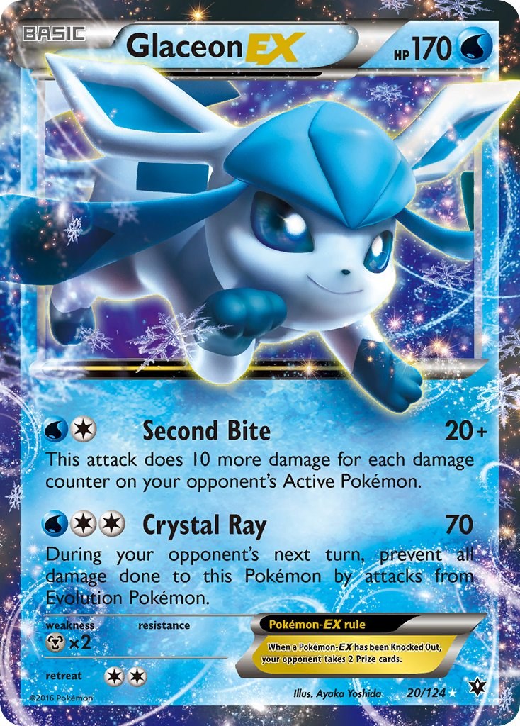 Glaceon EX [20/124]