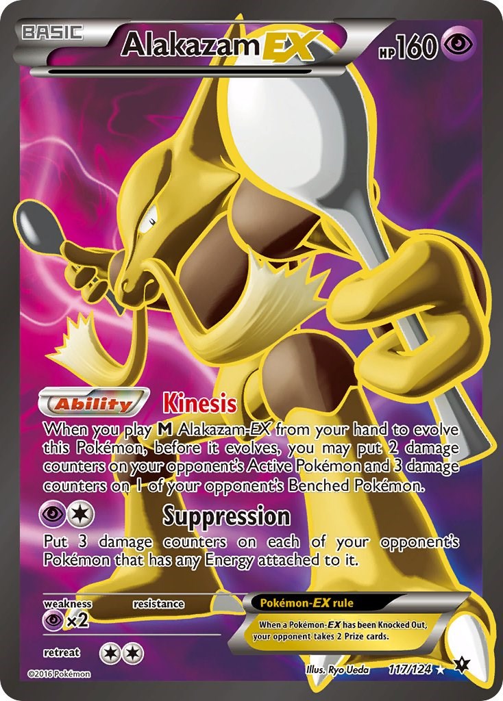 Alakazam EX (Full Art) [117/124]