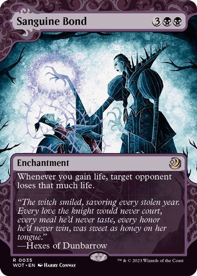 Sanguine Bond (Wilds of Eldraine: Enchanting Tales) Light Play