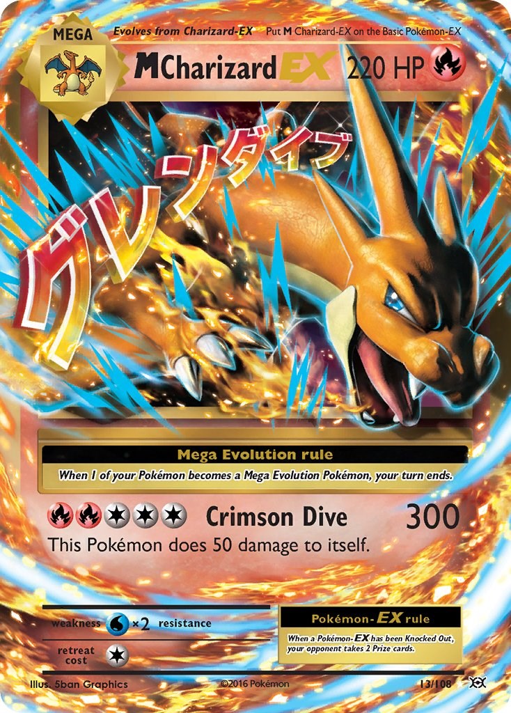 M Charizard EX [13/108]