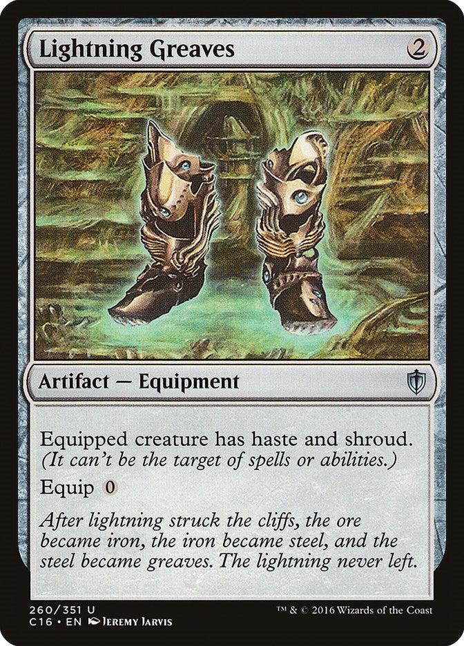 Lightning Greaves [C16 - 260]