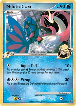 Milotic C - 35/147 (DPPt Supreme Victors) [PR - 035/147]