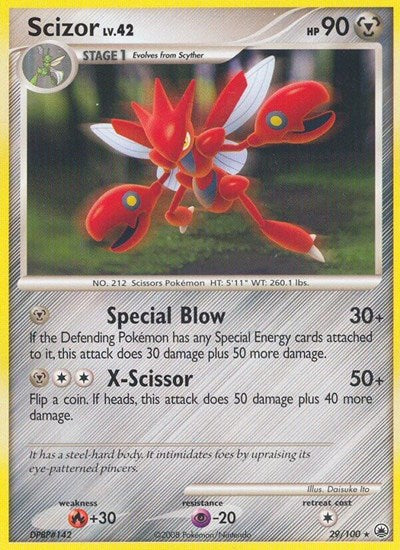 Scizor (Majestic Dawn) Light Play