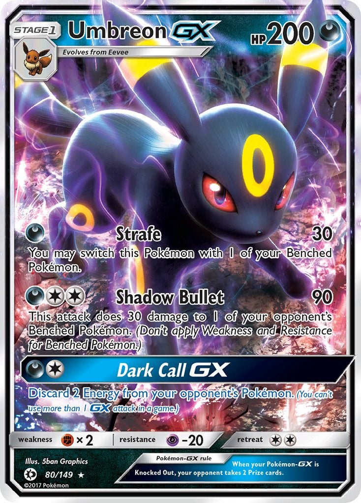 Umbreon GX [SM01 - 080]