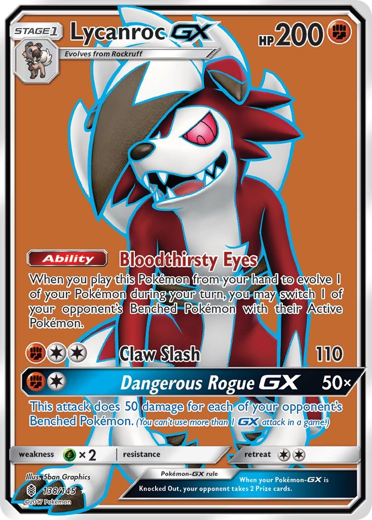 Lycanroc GX (Full Art) [SM02 - 138]