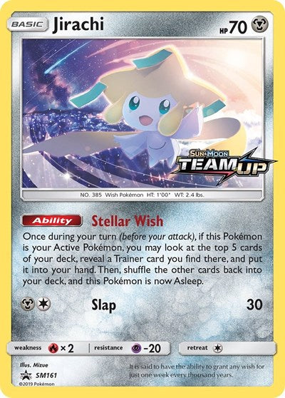 Jirachi - SM161 (SM Promos) Light Play Holofoil