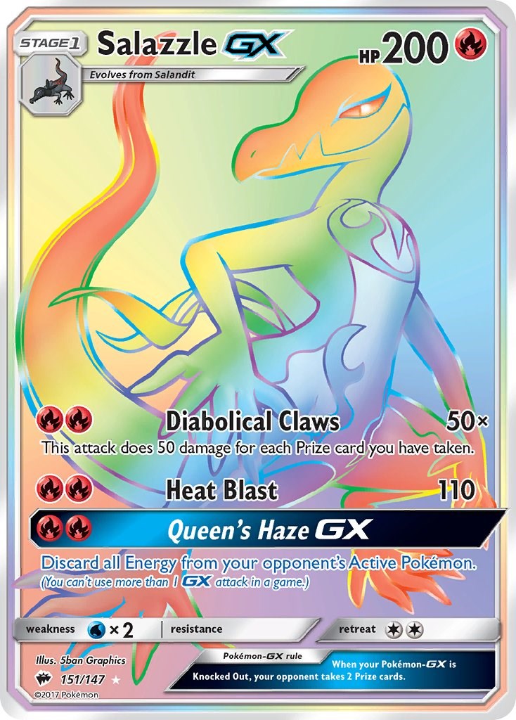 Salazzle GX (Secret) [SM03 - 151/147]