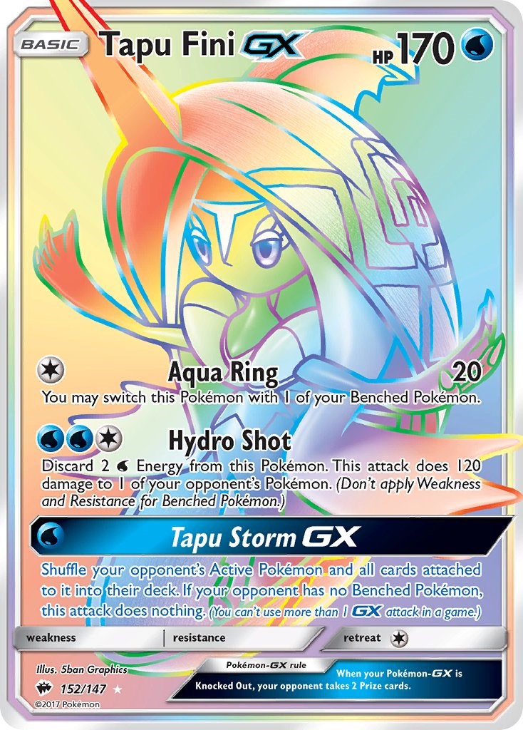 Tapu Fini GX (Secret) [152/147]