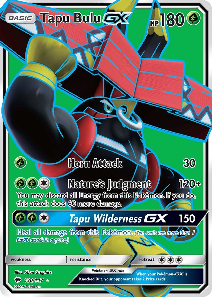 Tapu Bulu GX (Full Art) [SM03 - 130]