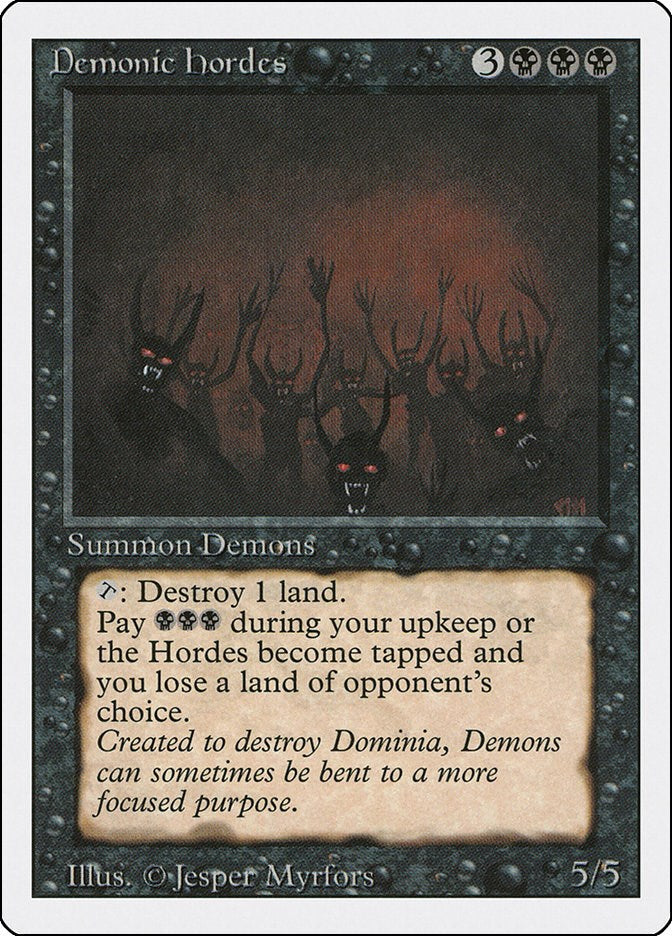 Demonic Hordes [3ED - N/A]