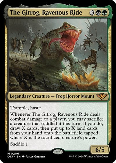 The Gitrog, Ravenous Ride (Outlaws of Thunder Junction) Light Play