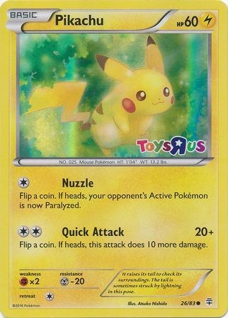 Pikachu - 26/83 (Toys R Us) [MCAP - 026/083]
