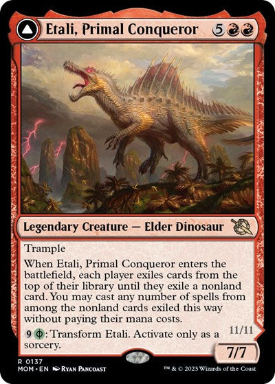 Etali, Primal Conqueror (March of the Machine) Light Play