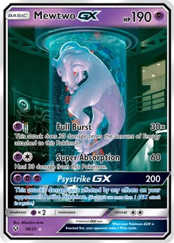 Mewtwo GX (Secret Shining) [SHL - 78/73]