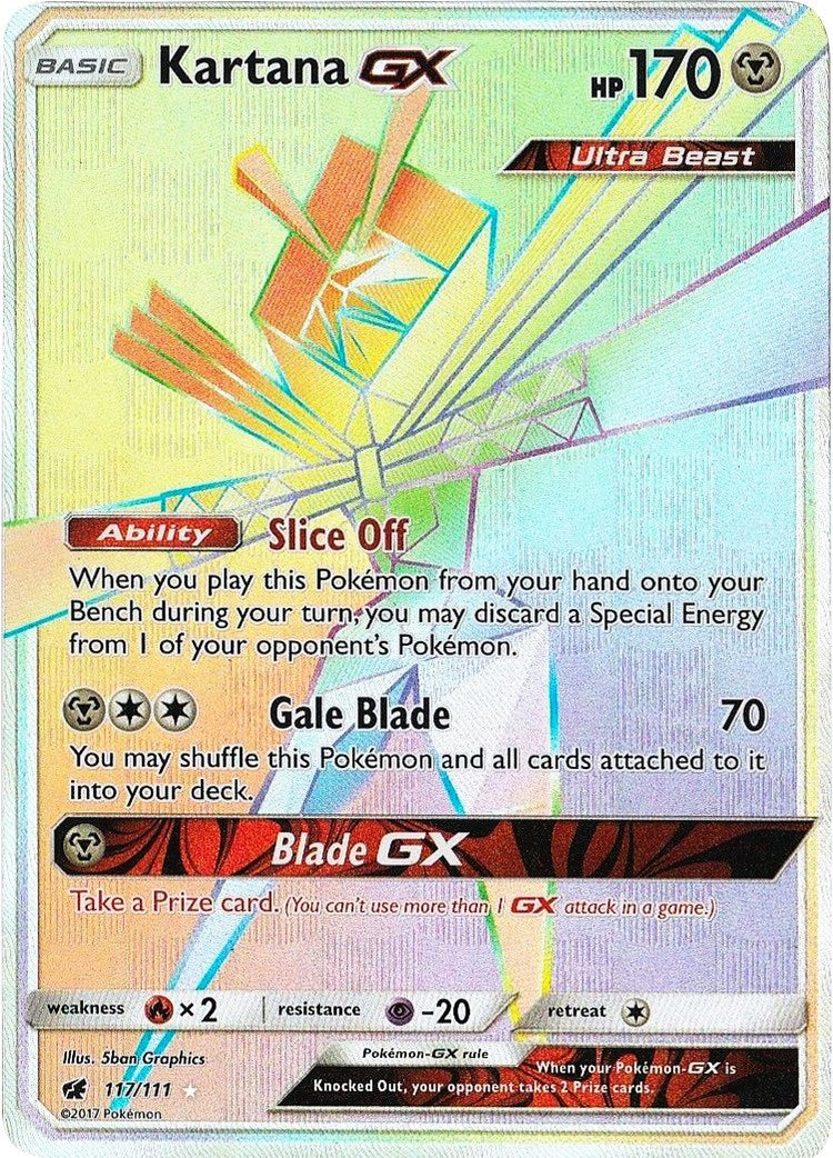 Kartana GX (Secret) [SM04 - 117]