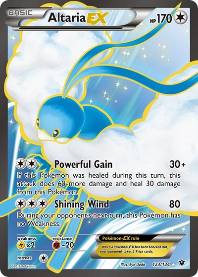 Altaria EX (Full Art) (XY - Fates Collide) Light Play Holofoil