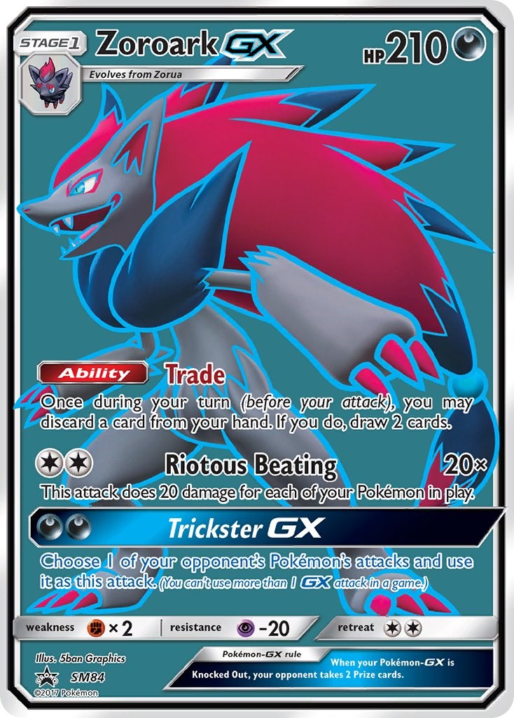 Zoroark GX - SM84 [SMP - 084]