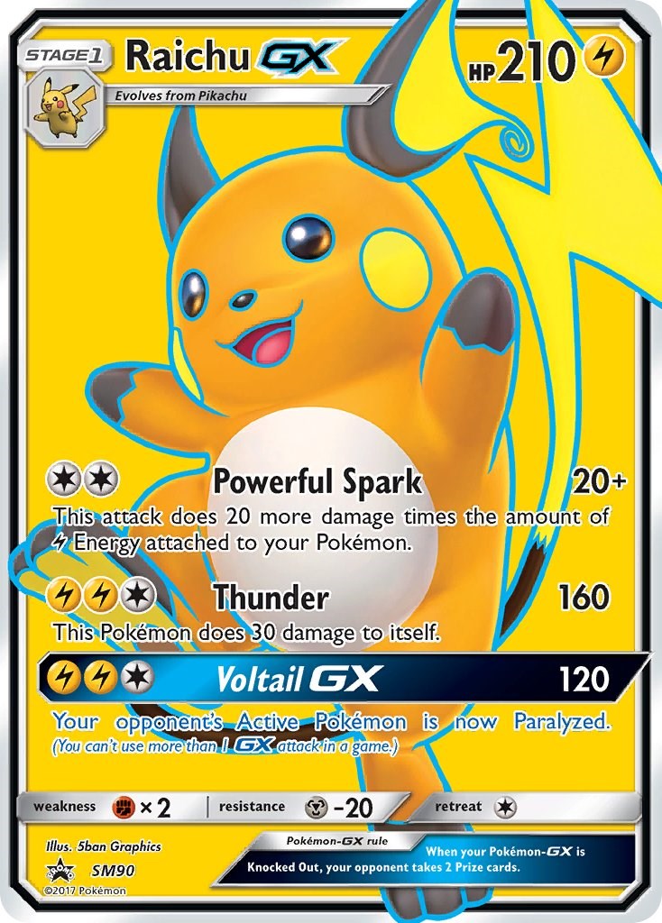 Raichu GX - SM90 [SM90]