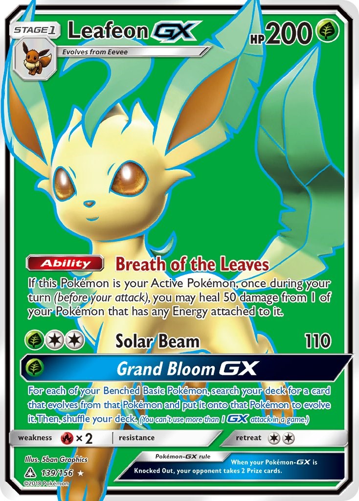 Leafeon GX (Full Art) [SM05 - 139/156]