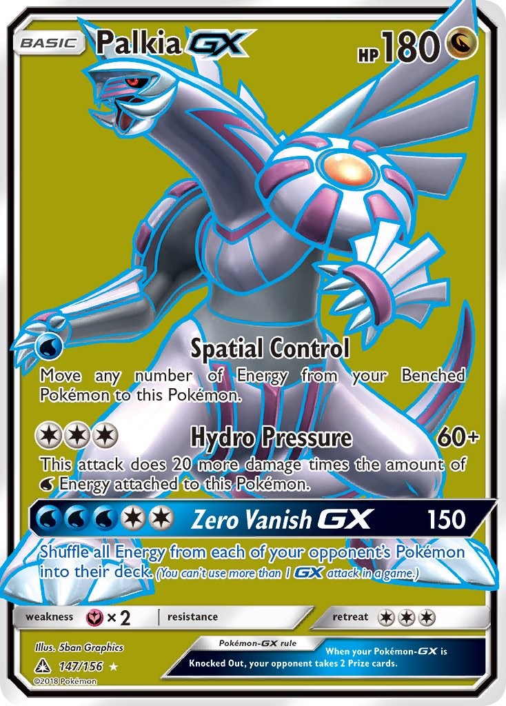 Palkia GX (Full Art) [147/156]