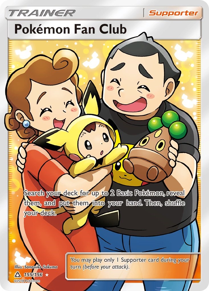 Pokemon Fan Club (Full Art) [SM05 - 155]