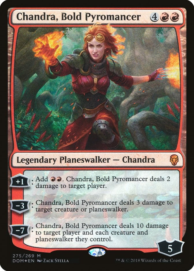 Chandra, Bold Pyromancer [DOM - 275]