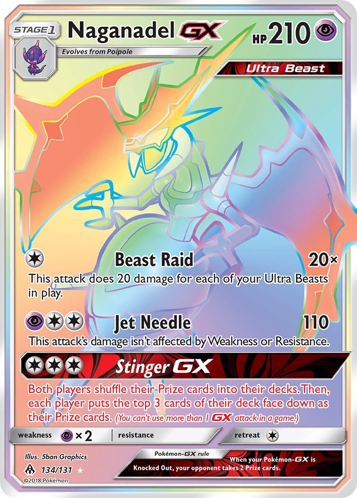 Naganadel GX (Secret) [SM06 - 134/131]