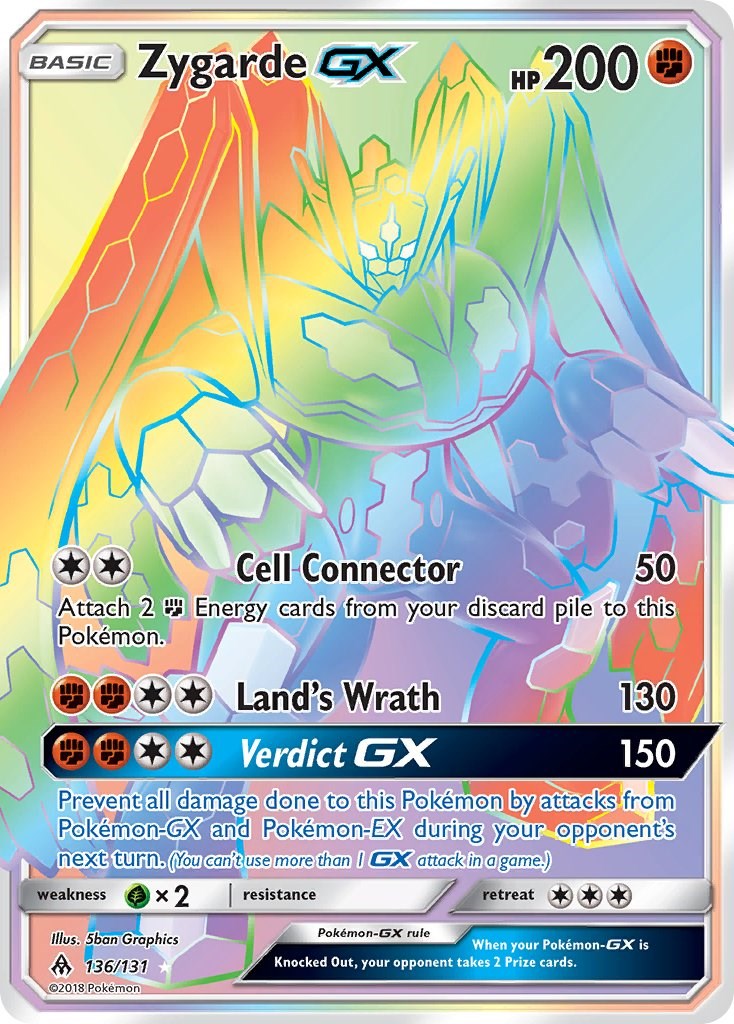Zygarde GX (Secret) [SM06 - 136/131]