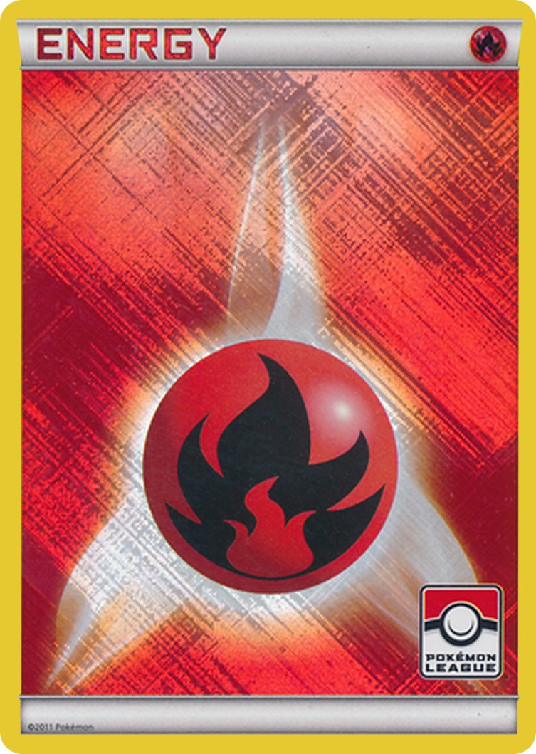 Fire Energy (2011 Pokemon League) [PR - N/A]
