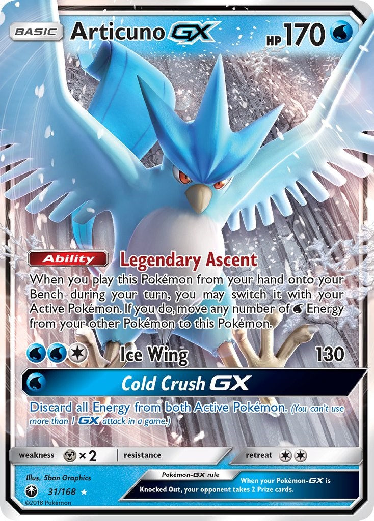 Articuno GX [31/168]