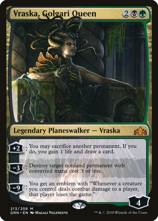 Vraska, Golgari Queen [GRN - 213]
