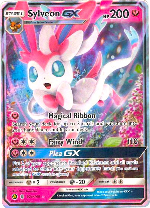 Sylveon GX - 92a/145 [PR - 092a/145]
