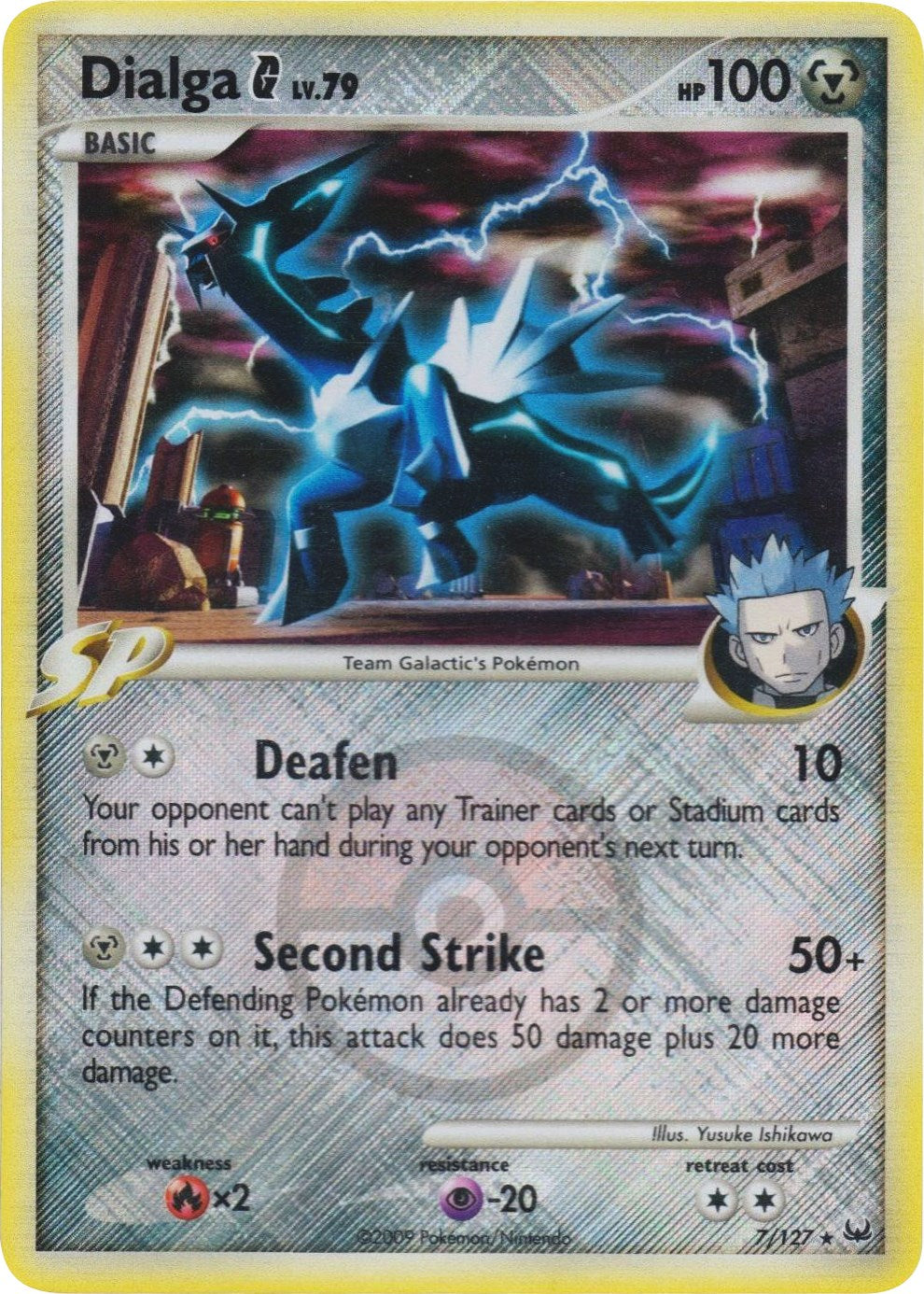 Dialga G - 7/127 (League Promo) [PR - 007/127]