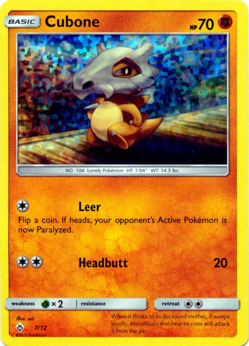 Cubone - 7/12 [MCD18 - 007/012]
