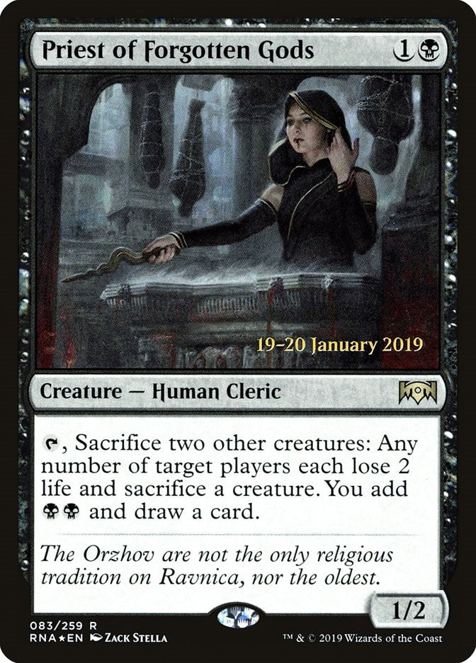Priest of Forgotten Gods [PRE - 83]