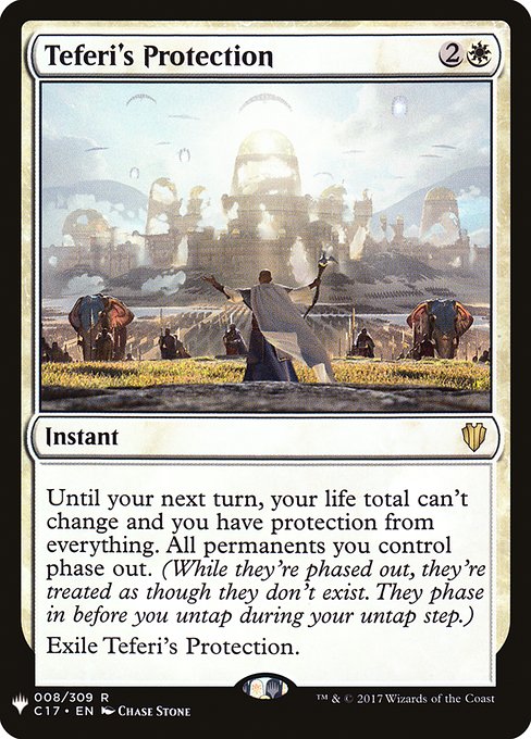 Teferi's Protection (Mystery Booster) Light Play