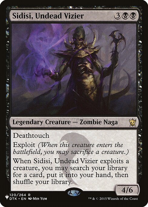 Sidisi, Undead Vizier (The List) Light Play