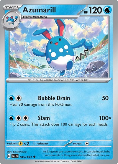 Azumarill (SV02: Paldea Evolved) Light Play