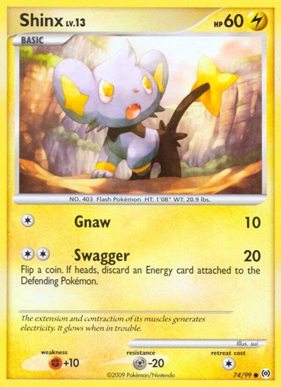 Shinx (Arceus) Light Play