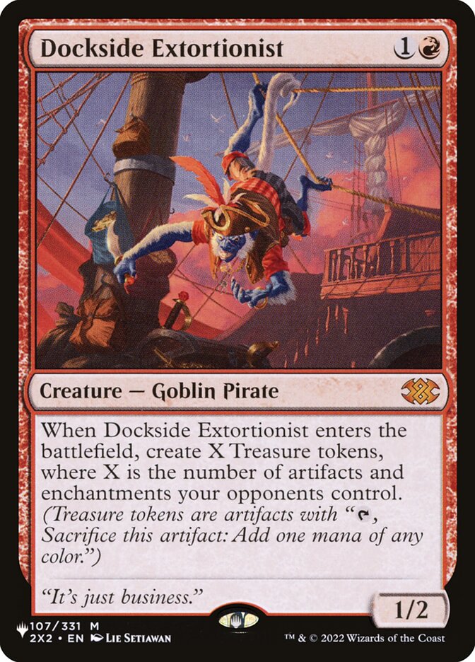 Dockside Extortionist (The List) Light Play