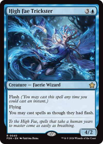 High Fae Trickster (Foundations) Near Mint Foil