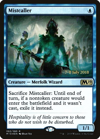 Mistcaller (Promos: Prerelease Cards) Light Play Foil