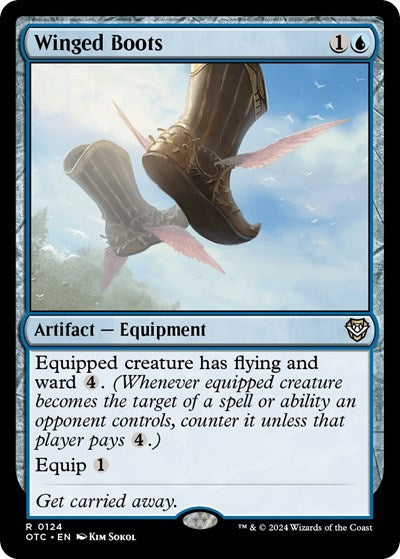 Winged Boots (Commander: Outlaws of Thunder Junction) Light Play