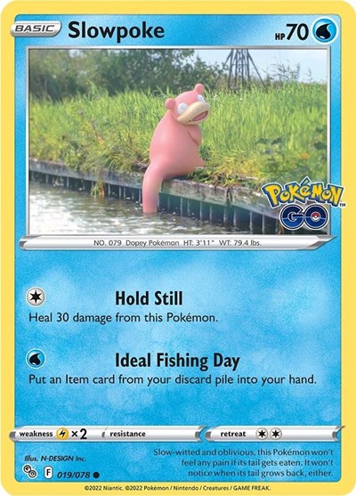 Slowpoke (Pokemon GO) Light Play