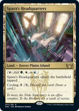 Spara's Headquarters (Streets of New Capenna) Light Play Foil