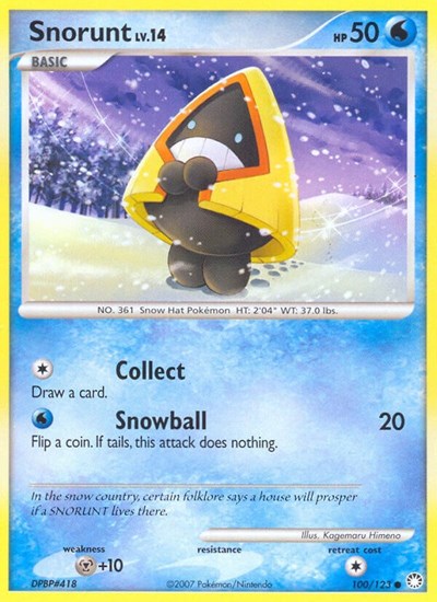 Snorunt (Mysterious Treasures) Light Play