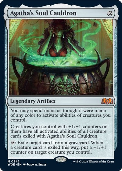 Agatha's Soul Cauldron (Wilds of Eldraine) Light Play