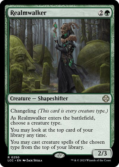 Realmwalker (Commander: The Lost Caverns of Ixalan) Light Play