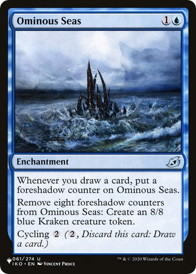 Ominous Seas (The List) Light Play